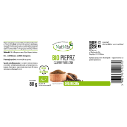 Pieprz Czarny BIO mielony