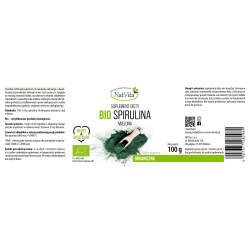Spirulina BIO mielona