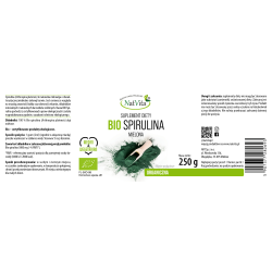 Spirulina BIO mielona