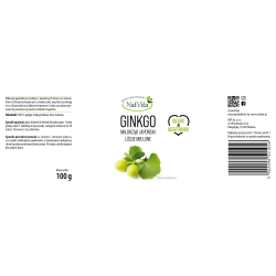 Ginkgo MIłorząb Japoński liście mielone