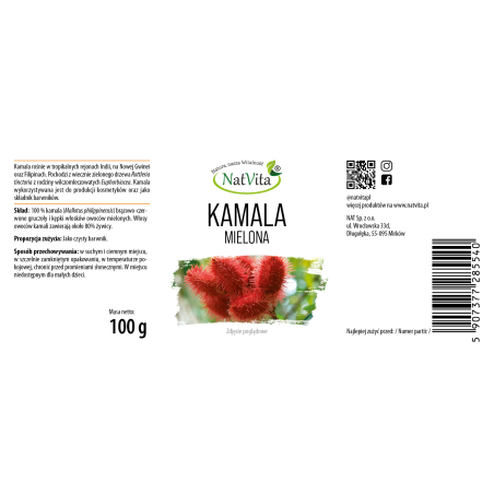 Kamala mielona - zdjęcie produktu