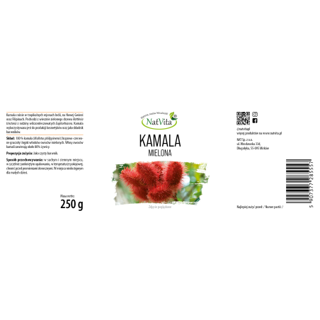 Kamala mielona - zdjęcie produktu