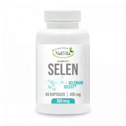 Selen - Selenium Select 300 mcg kapsułki