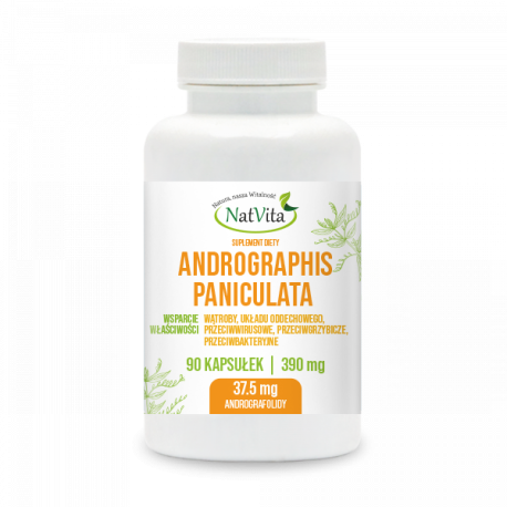 Andrographis Paniculata ekstrakt 10% kapsułki