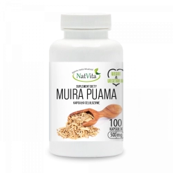 Muira Puama kapsułki 500 mg