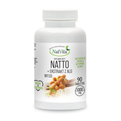 Bio natto + ekstrakt z alg D3 90 tabletek