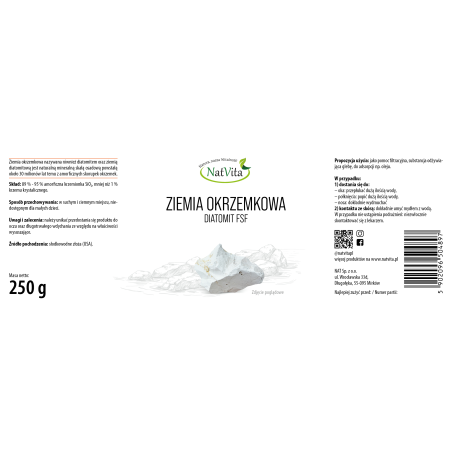 Ziemia Okrzemkowa Diatomit FSF - zdjęcie produktu