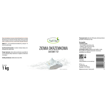 Ziemia Okrzemkowa Diatomit FSF - zdjęcie produktu