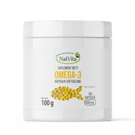 Omega 3 EPA, DHA kapsułki softgel 1000mg - zdjęcie produktu
