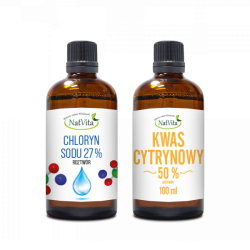 Chloryn Sodu 25% + Kwas Cytrynowy 50%