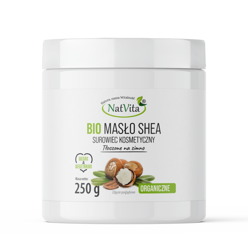 Masło Shea BIO zimnotłoczone nierafinowane