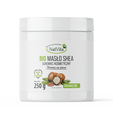 Masło Shea BIO zimnotłoczone nierafinowane - zdjęcie produktu
