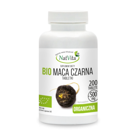 Maca BIO czerwona tabletki 500mg