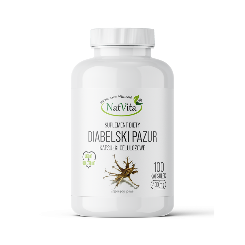 Diabelski Pazur kapsułki 400mg