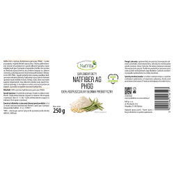 Błonnik rozpuszczalny pokarmowy prebiotyk Natfiber AG PHGG