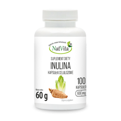 Inulina kapsułki 600mg