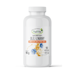 Olej Lniany 50 % ALA kapsułki softgel 1000mg