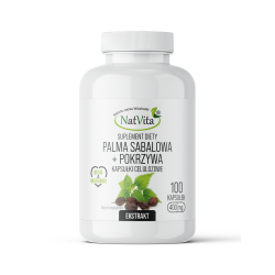 Palma Sabalowa + Pokrzywa ekstrakt kapsułki 400mg