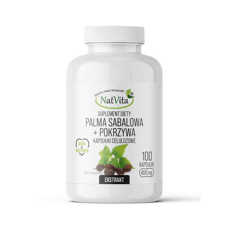 Palma Sabalowa + Pokrzywa ekstrakt kapsułki 400mg