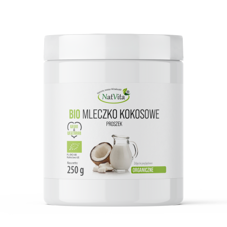 MLECZKO KOKOSOWE BIO (60-65% tłuszczu) w proszku - zdjęcie produktu