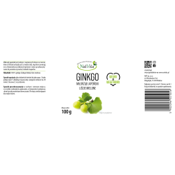 Ginkgo MIłorząb Japoński liście mielone