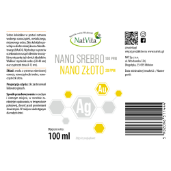 Nano Srebro Plus Nano Złoto