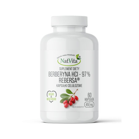 BERBERYNA REBERSA EKSTRAKT kapsułki 450mg - zdjęcie produktu