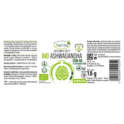 Ashwagandha KSM-66 BIO tabletki 300mg