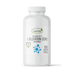 L-Glutation zredukowany GSH 98%- 101% kapsułki 600mg