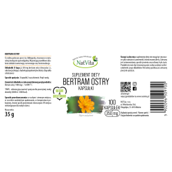 Bertram Ostry kapsułki 350mg
