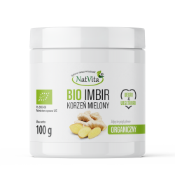 Imbir BIO mielony