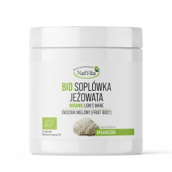 Soplówka jeżowata BIO w proszku, mielony grzyb (Hericium erinaceus) cena sklep