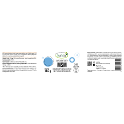 MSM siarka organiczna tabletki 750mg
