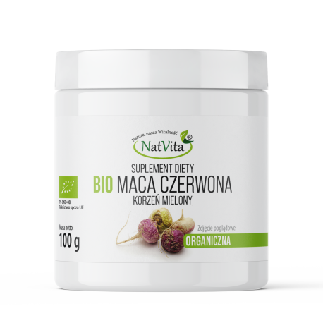 Maca czerwona BIO - cena sklep czerwona