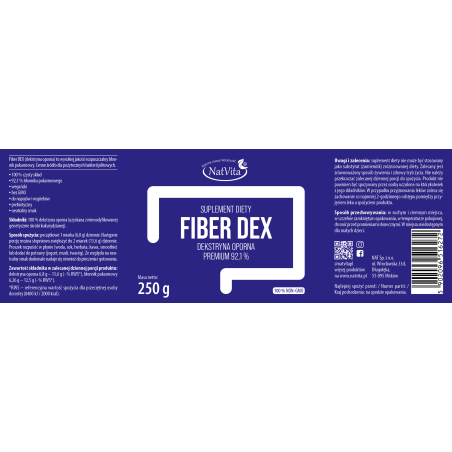 FIBER DEX dekstryna oporna - zdjęcie produktu