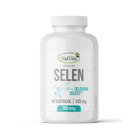 Selen - Selenium Select 300 mcg kapsułki