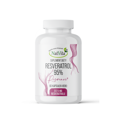 Resvenox (Resweratrol) ekstarkt 95% kapsułki