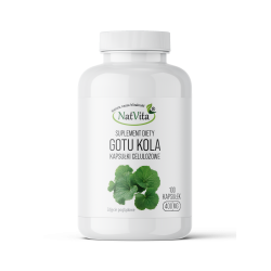Gotu Kola kapsułki celulozowe cena sklep Ajurweda Centella asiatica wąkrota azjatycka 