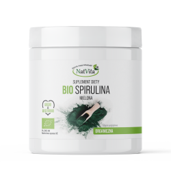 Spirulina BIO proszek Premium - cena sklep dawkowanie działanie