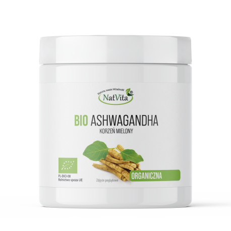 Ashwagandha BIO proszek - cena sklep