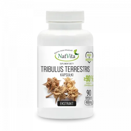 Tribulus Terrestris ekstrakt kapsułki 450mg Tribulus Terrestris ekstrakt kapsułki 450mg