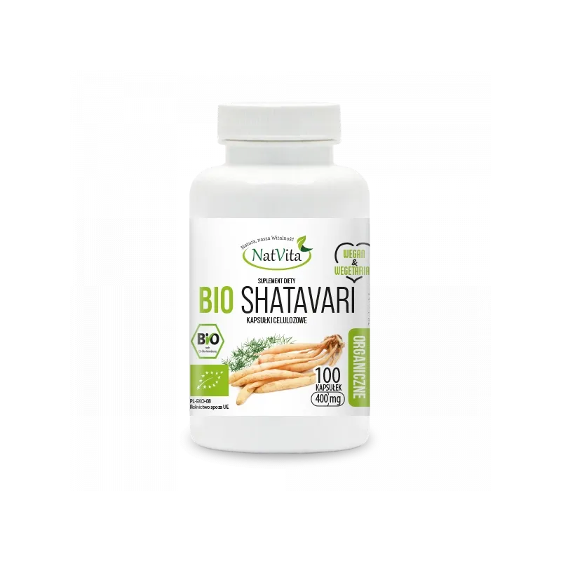 Shatavari Bio kapsułki 400mg
