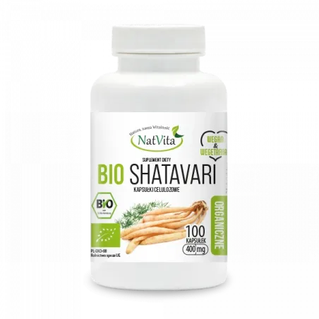Shatavari Bio kapsułki 400mg Shatavari Bio kapsułki 400mg