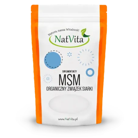 MSM siarka organiczna proszek doypack - zdjęcie produktu