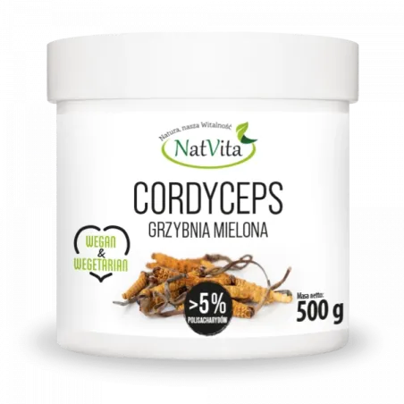 Cordyceps grzyb mielony - zdjęcie produktu