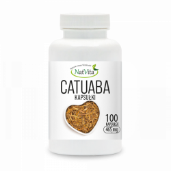 Catuaba kapsułki 465mg