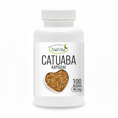 Catuaba kapsułki 465mg Catuaba kapsułki 465mg