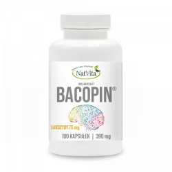 Bacopin ekstrakt 20% bakozydów kapsułki