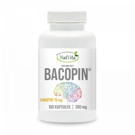  Bacopin ekstrakt 20% bakozydów kapsułki - zdjęcie produktu