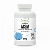 MSM siarka organiczna tabletki 750mg